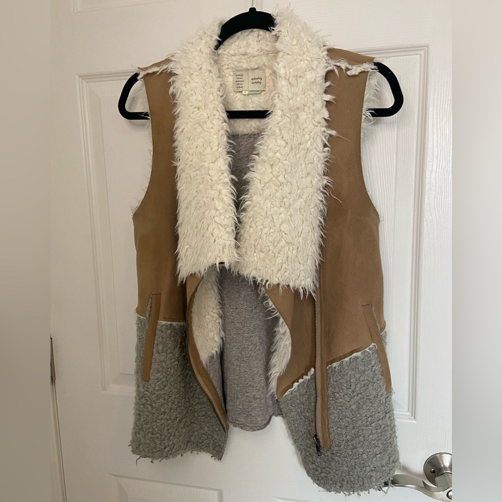 Saturday Sunday Wool Blend Vest Size S